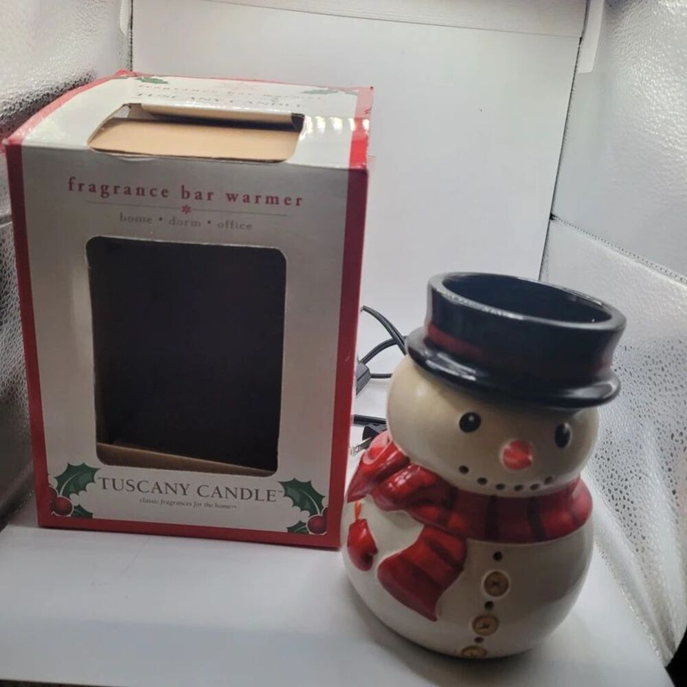 Tuscany Candle Snowman Fragrance Warmer